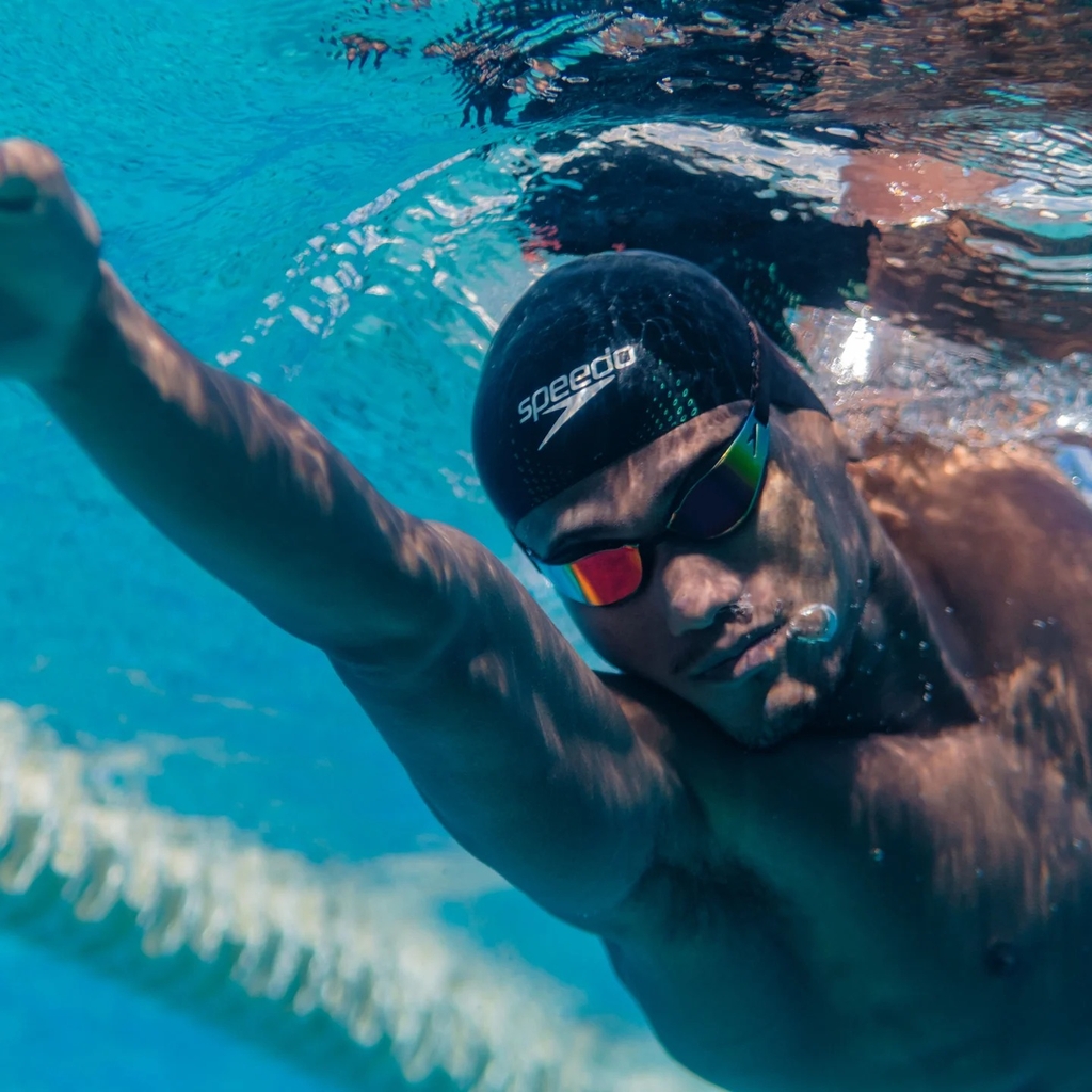 Kính Bơi Người Lớn Speedo Fastskin Hyper Elite Mirror - Đen