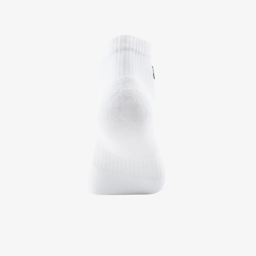 Tất Thể Thao Wilson U Court Low Crew Socks White