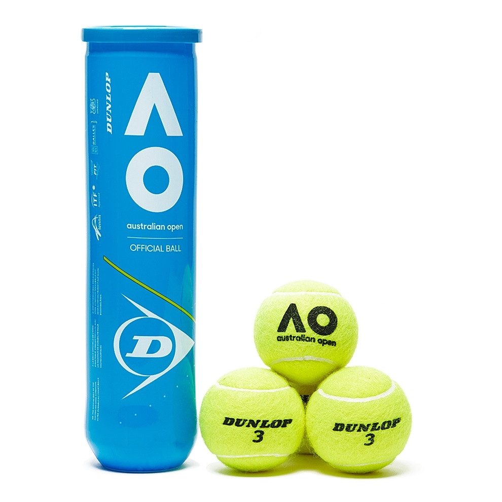Thùng bóng Tennis AO 4 ST (18 lon 4 bóng)