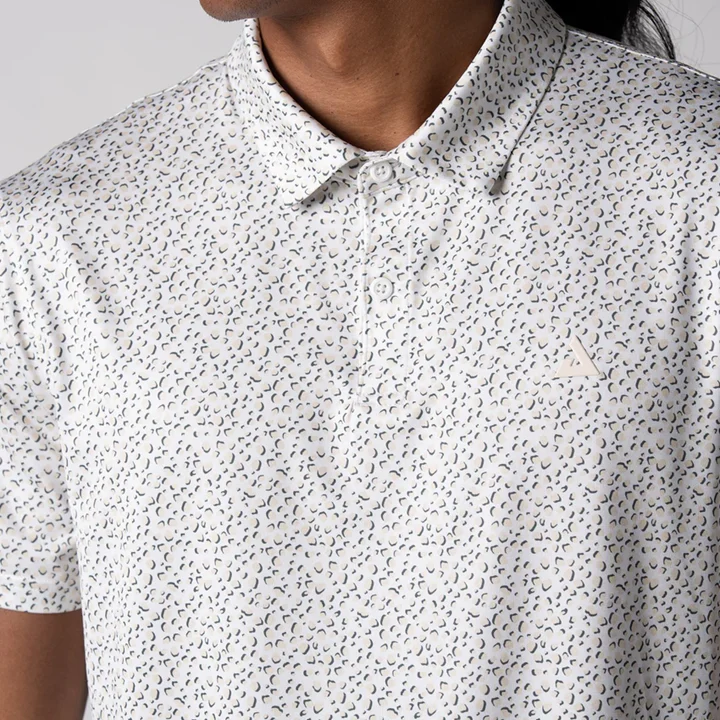 Áo thun có cổ ngắn tay nam JOOLA - Men's Club Printed Polo