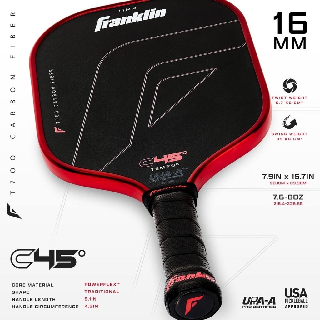 Vợt pickleball Franklin C45 Tempo