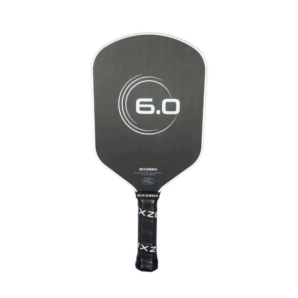 Vợt Pickleball Six Zero Infinity không viền Double Black 16mm