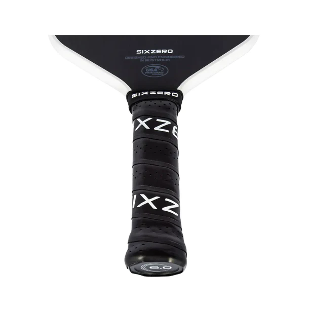 Vợt Pickleball Six Zero Infinity không viền Double Black 16mm