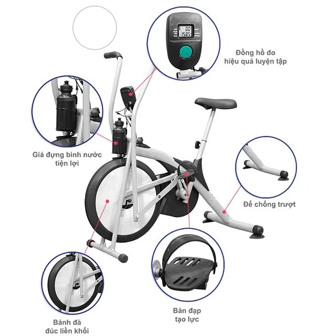 Xe đạp tập thể dục Air Bike (MK98)