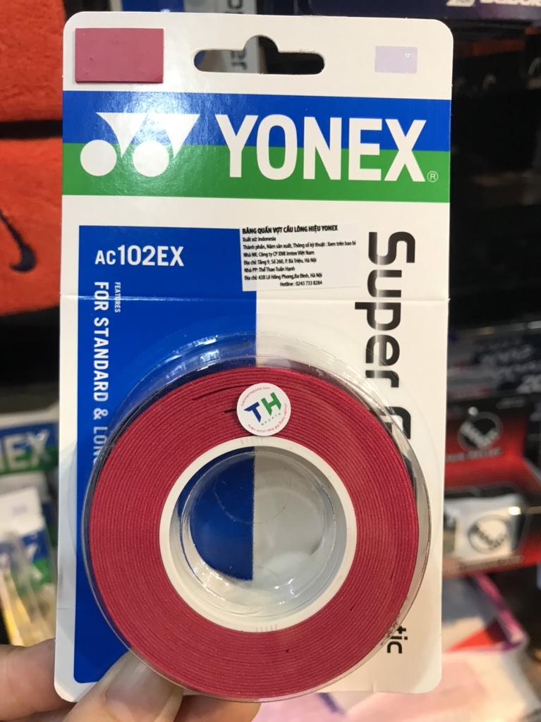 Cuốn cán vợt Yonex chính Hãng - nhiều màu ( vỉ 3c)