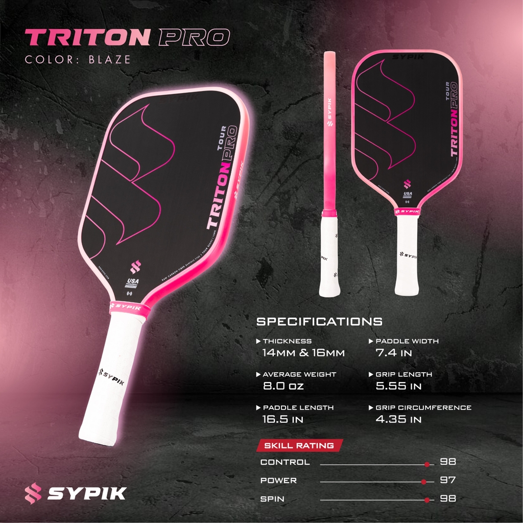 Vợt Pickleball Sypik Triton Pro