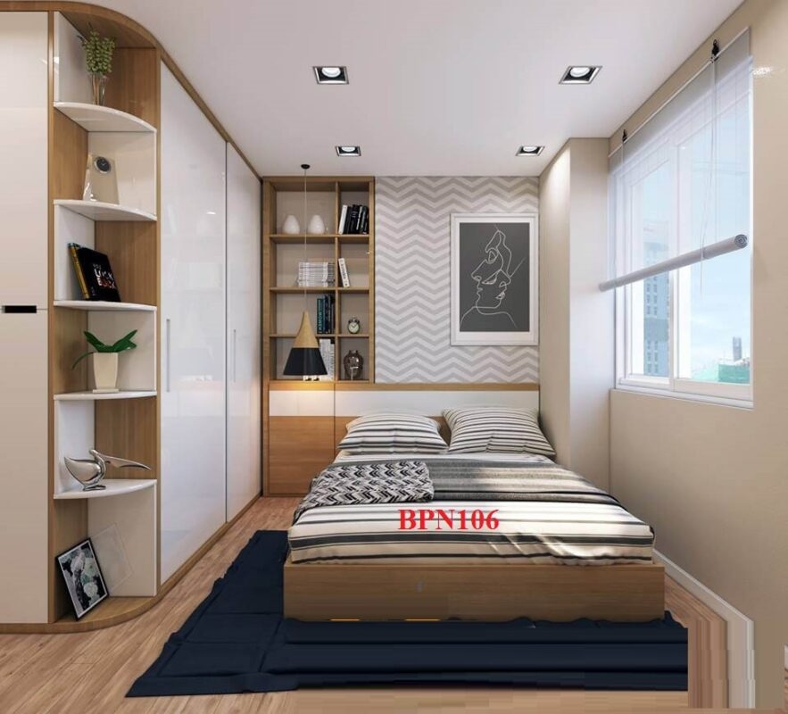 Nội thất phòng ngủ thiết kế BPN106