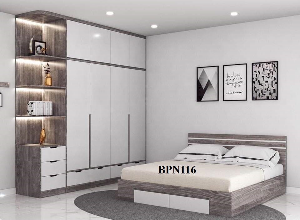 Nội thất phòng ngủ thiết kế BPN116