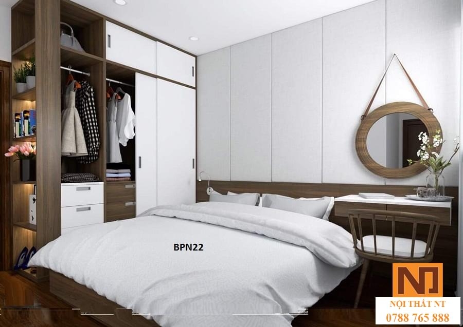 Nội thất phòng ngủ thiết kế BPN22