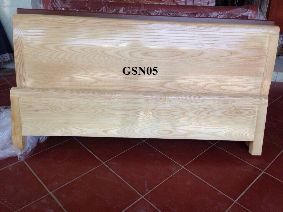 Giường ngủ gỗ sồi GSN05