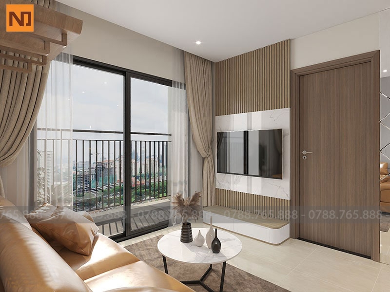 Mẫu CC10 - Diện Tích 55m2 - Phong cách hiện đại