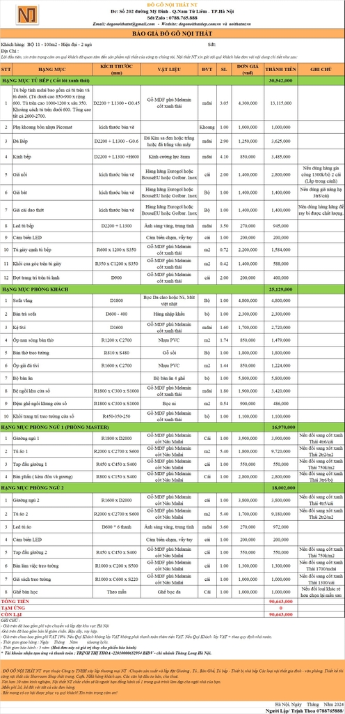 Mẫu CC11 - Diện Tích 100m2 - Phong cách hiện đại