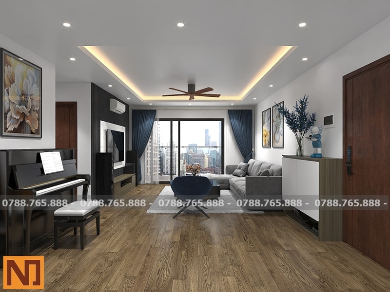 Mẫu CC07 - Diện Tích 130m2 - Phong cách hiện đại