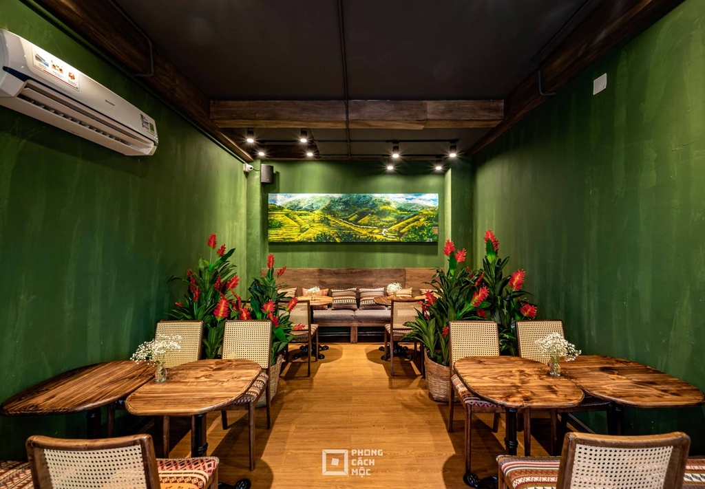Quán Cafe theo phong cách Bohemian - Nhà Của Mị