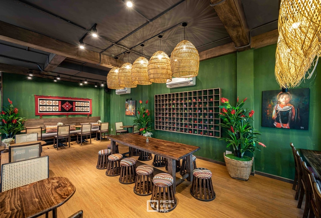 Quán Cafe theo phong cách Bohemian - Nhà Của Mị