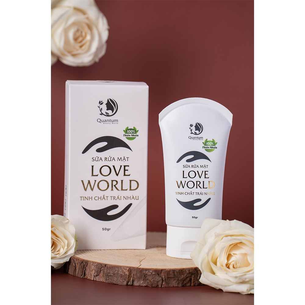 Sữa rửa mặt tinh chất trái nhàu Love World