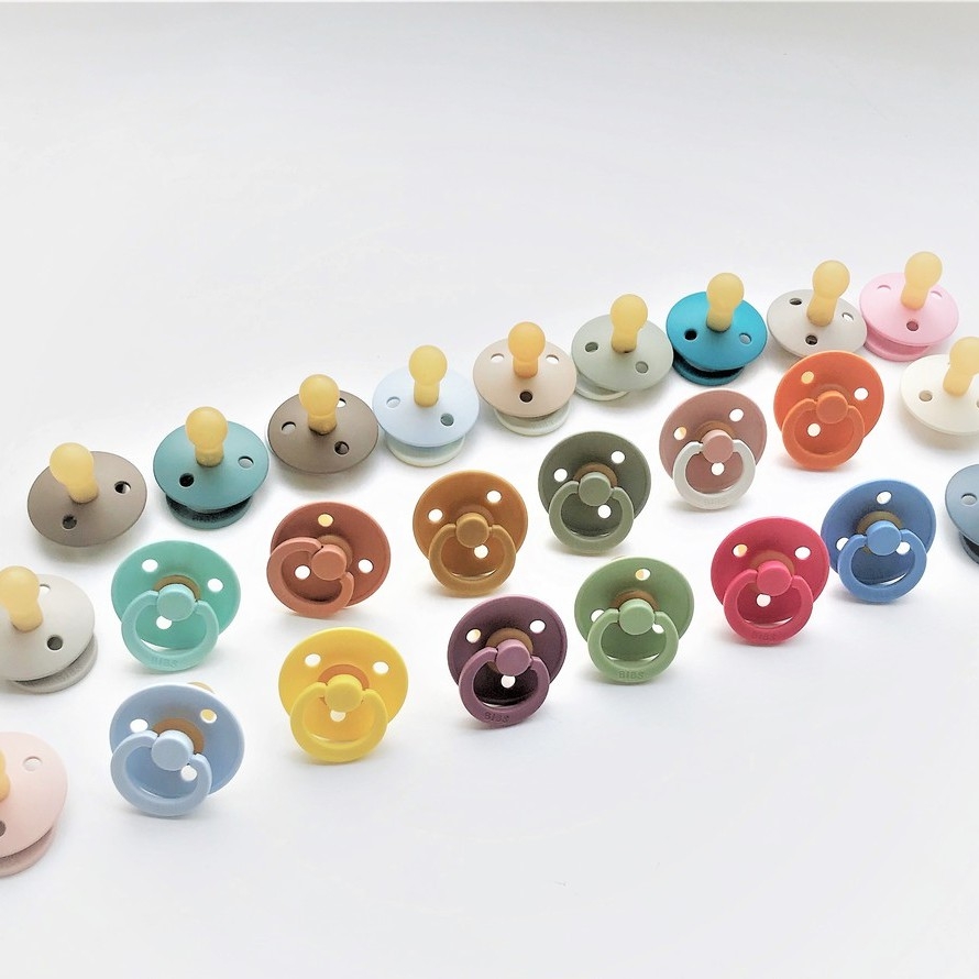 Ti giả cao cấp BIBS Đan Mạch cho bé kèm nắp trứng (Chính Hãng)