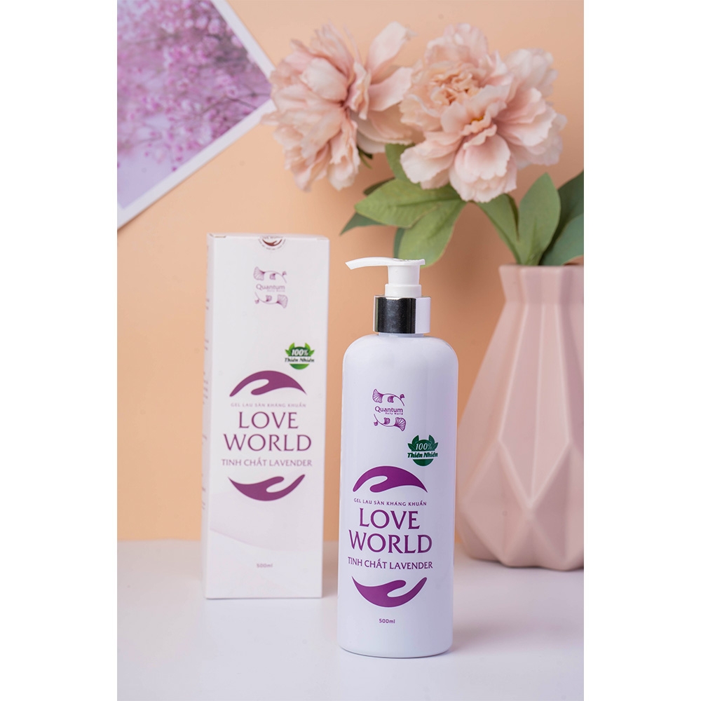 Gel lau sàn kháng khuẩn Love World