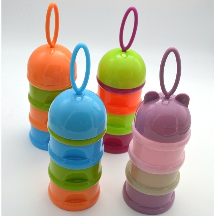 Hộp trữ sữa, chia sữa và đồ ăn 3 ngăn cao cấp