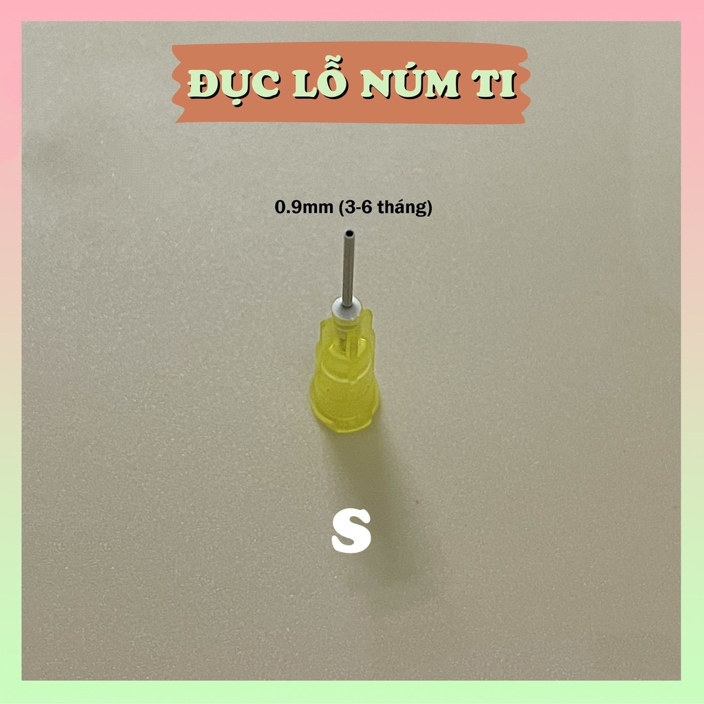 Dụng cụ đục lỗ, dập lỗ núm ti giúp sữa chảy tốt hơn