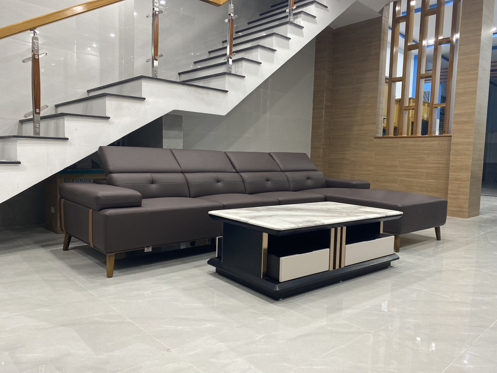 Sofa hiện đại da cao cấp GP220- Sofa Gia Phú Tam Kỳ  -SofaVN05