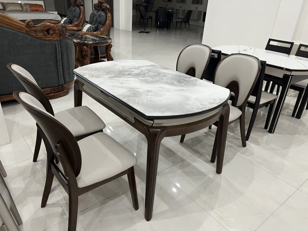 Bàn ăn tròn gấp gọn - bàn ăn thông minh tại Tam Kỳ bàn ăn F25-02- Nội thất Gia Phú - Nội thất Quảng Nam