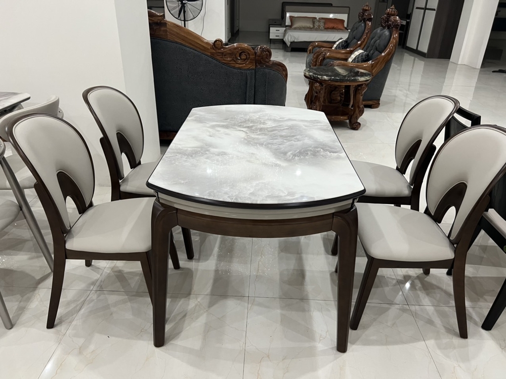 Bàn ăn tròn gấp gọn - bàn ăn thông minh tại Tam Kỳ bàn ăn F25-02- Nội thất Gia Phú - Nội thất Quảng Nam