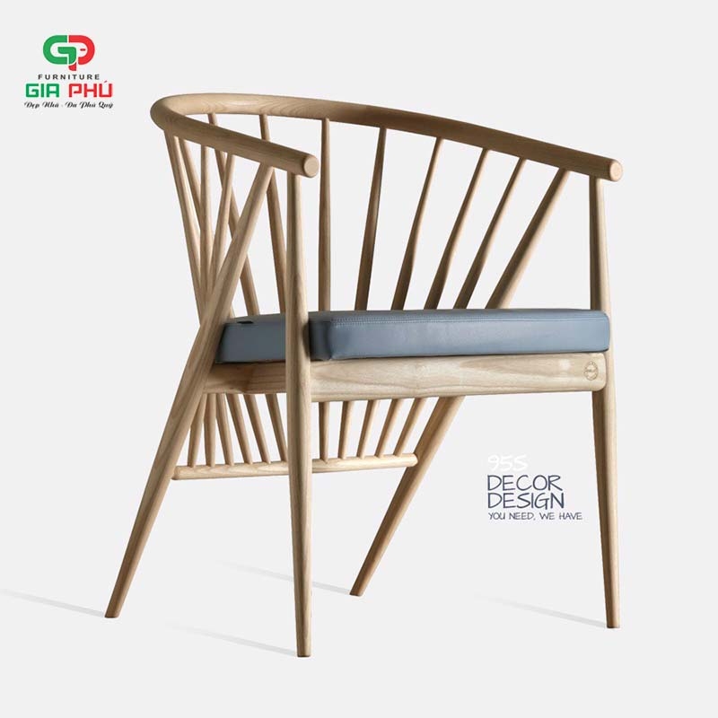 Ghế ăn ghế cafe Genny gỗ - G18