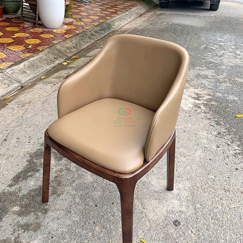 Ghế ăn ghế cafe Grace gỗ có tay - G2 