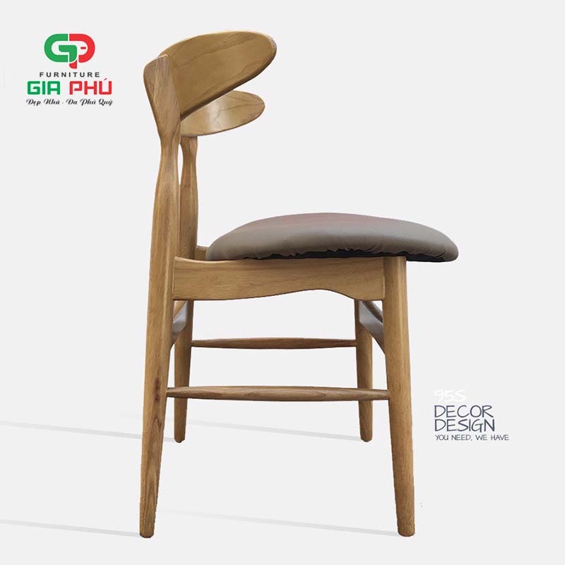 Ghế ăn ghế cafe Lunar gỗ đẹp hiện đại - G10