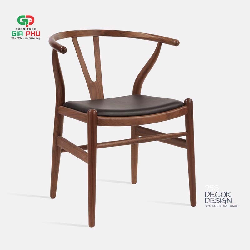 Ghế ăn ghế cafe Wishbone nệm ngồi đẹp - G14