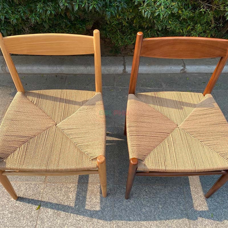 Ghế gỗ mặt ngồi đan dây CH36 - G41
