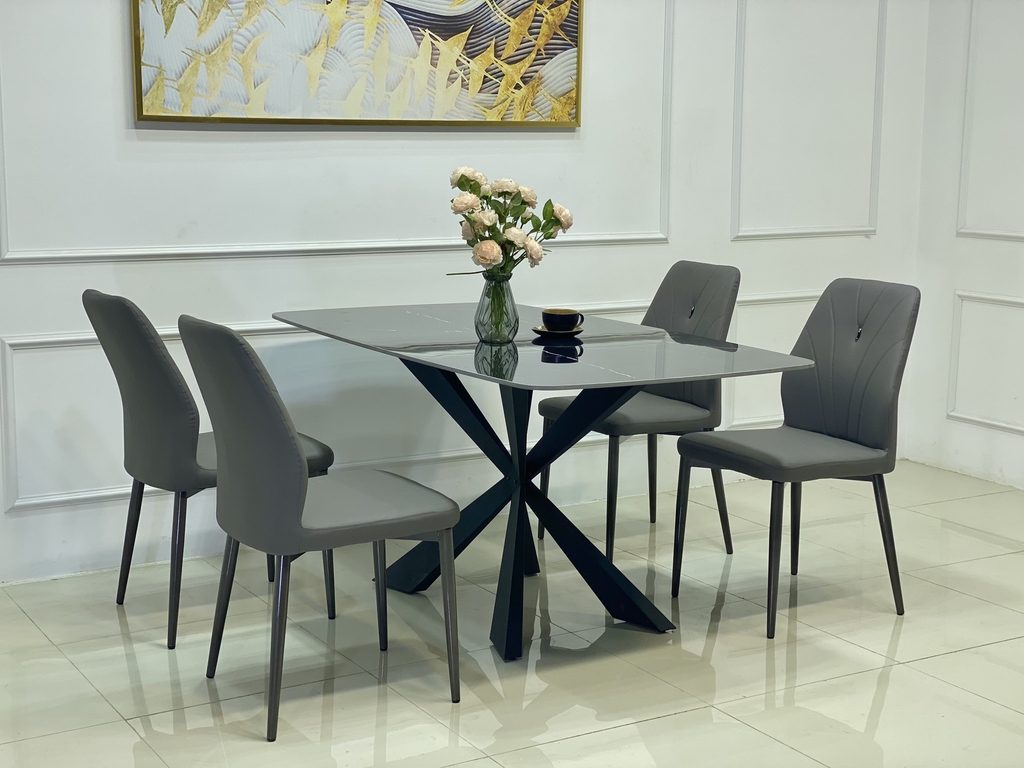 Bộ Bàn Ghế Ăn Nhập Khẩu GP-H100 - Nội Thất Gia Phú - Ghế Levi