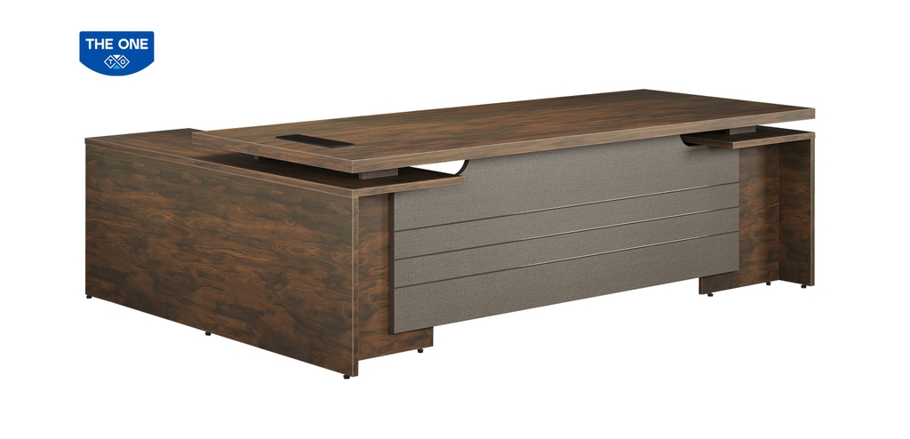 Bàn lãnh đạo hiện đại LUXB2018V2 - LUXB2418V2 - LUXB3020V2 - Bàn giám đốc hiện đại Đà Nẵng