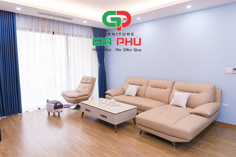 Sofa viền inox erado M49 - Sofa Tam Kỳ - Nội Thất Gia Phú - SofaVN01