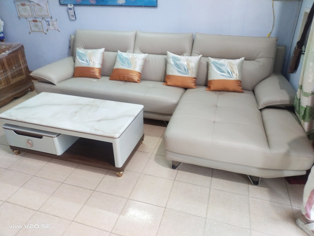 Sofa viền inox erado M49 - Sofa Tam Kỳ - Nội Thất Gia Phú - SofaVN01