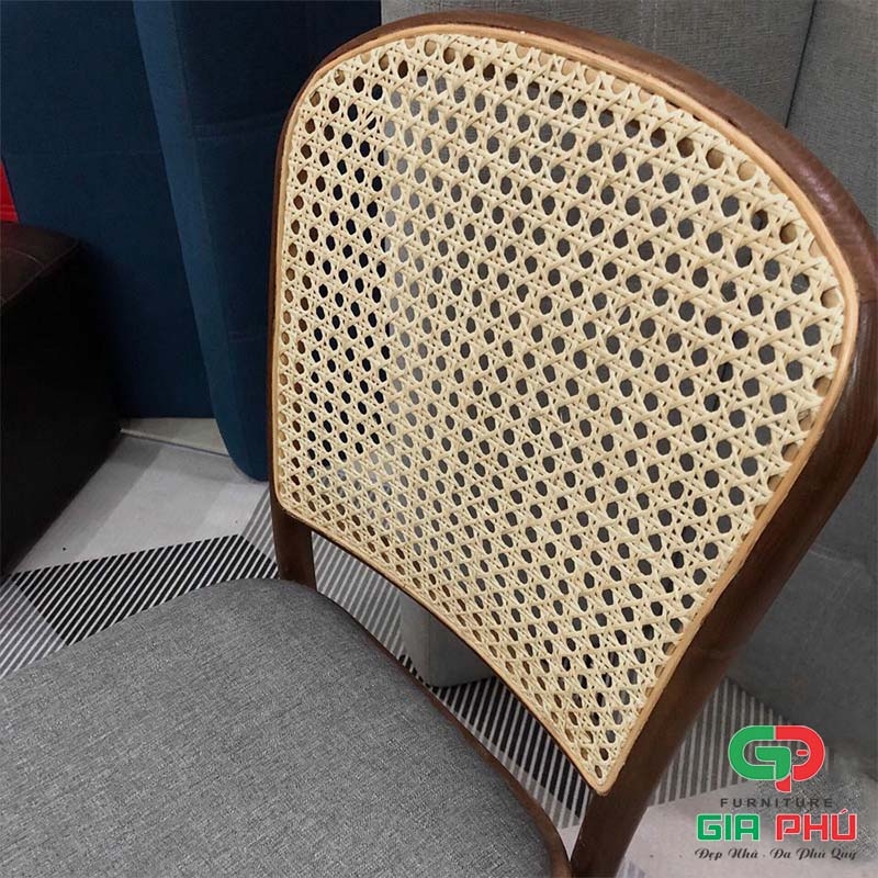 Thonet 811 Hoffmann - ghế ăn cafe gỗ tựa lưng mây - G30