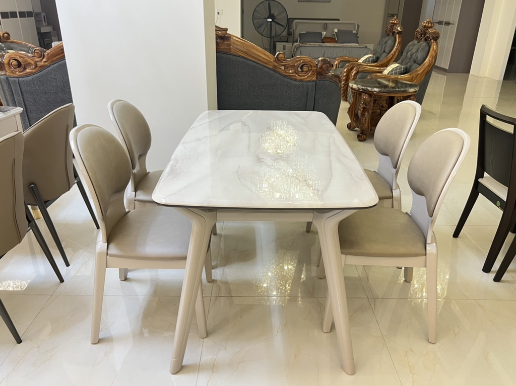Bộ bàn ăn 6 ghế đẹp tại Tam Kỳ bàn ăn YT23-91 - Quảng Nam - Nội thất Gia Phú - Nội thất Quảng Nam