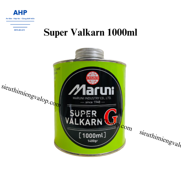 Lọ keo vá lốp 1000ml Maruni Nhật Bản Super vancal 1000ml