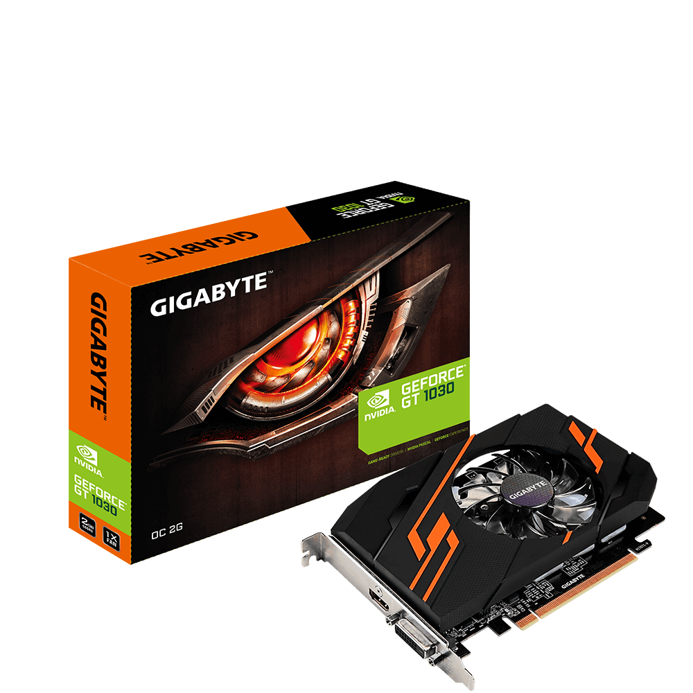 Card màn hình Gigabyte GT 1030 OC-2G (2GB GDDR5) Cũ