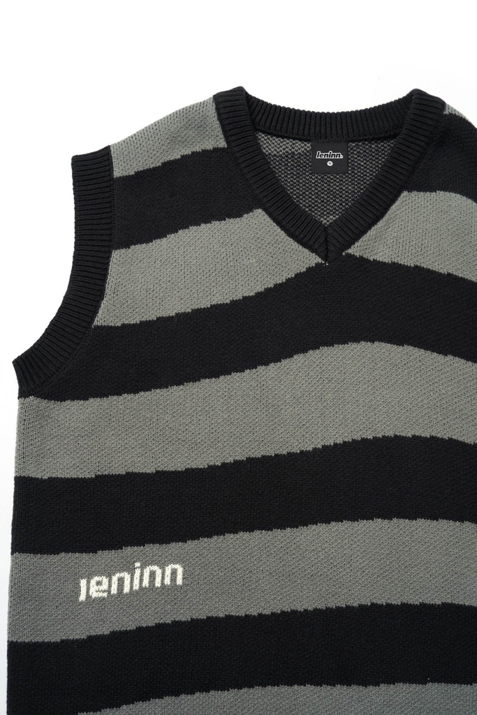 Leninn Wavy Knitted Vest