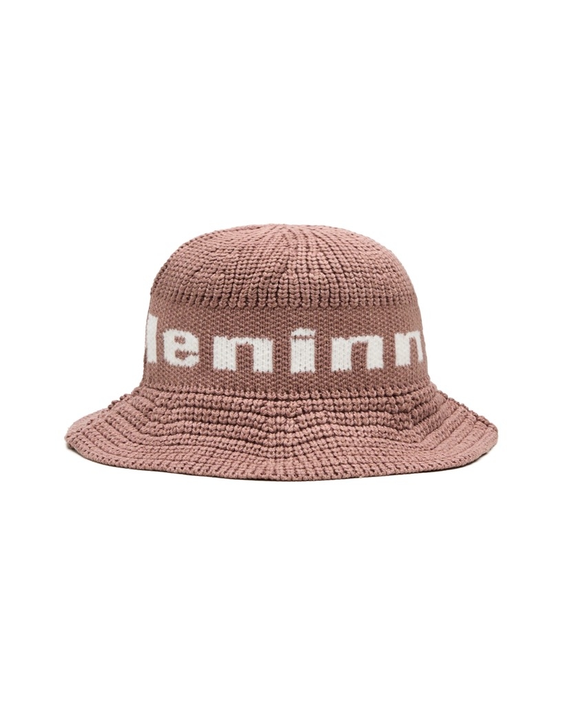 Leninn Knit Bucket-Pink