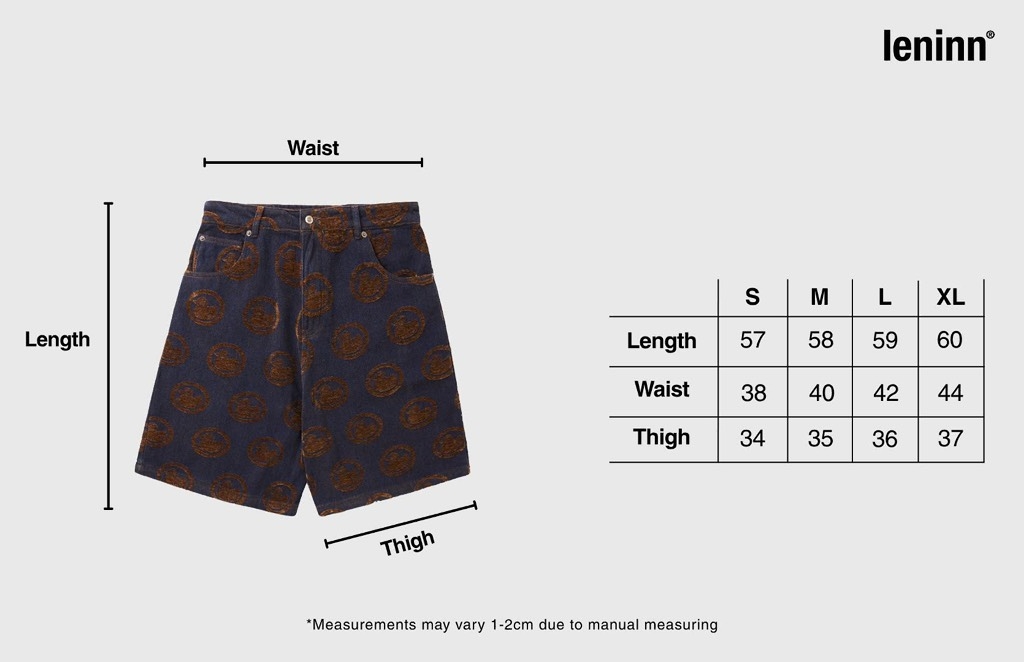 LENINN MONOGRAM JORT