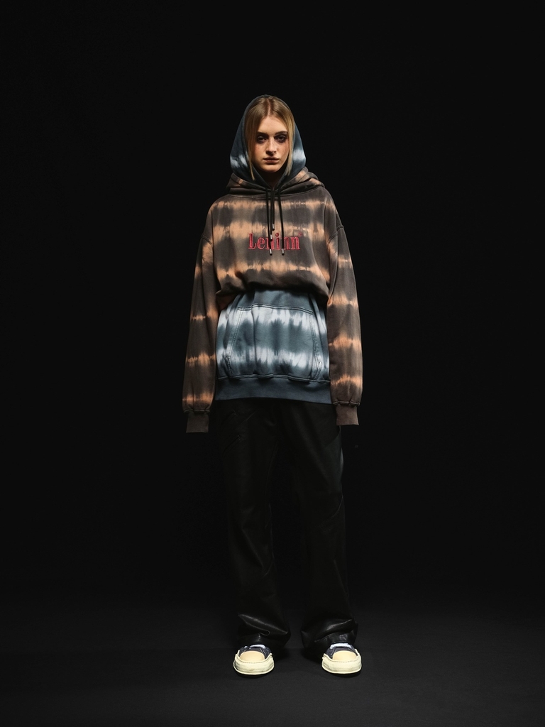 Leninn Washed Stripe Hoodie