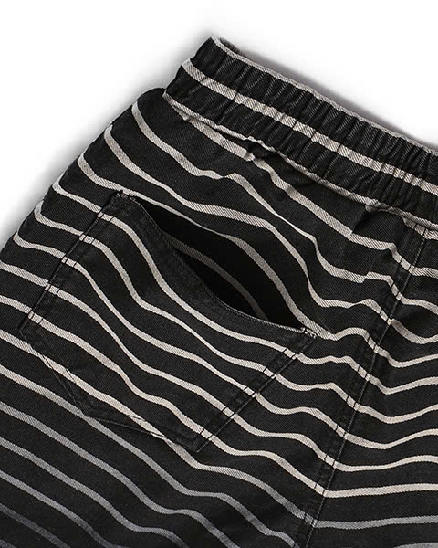 Striped Dip Dye Short