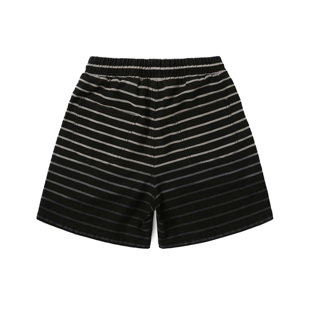 Striped Dip Dye Short