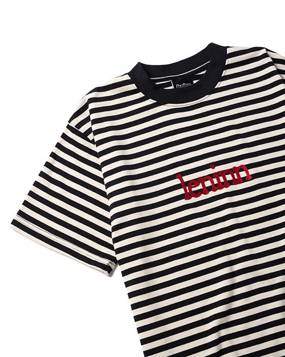 Striped Logo Tee