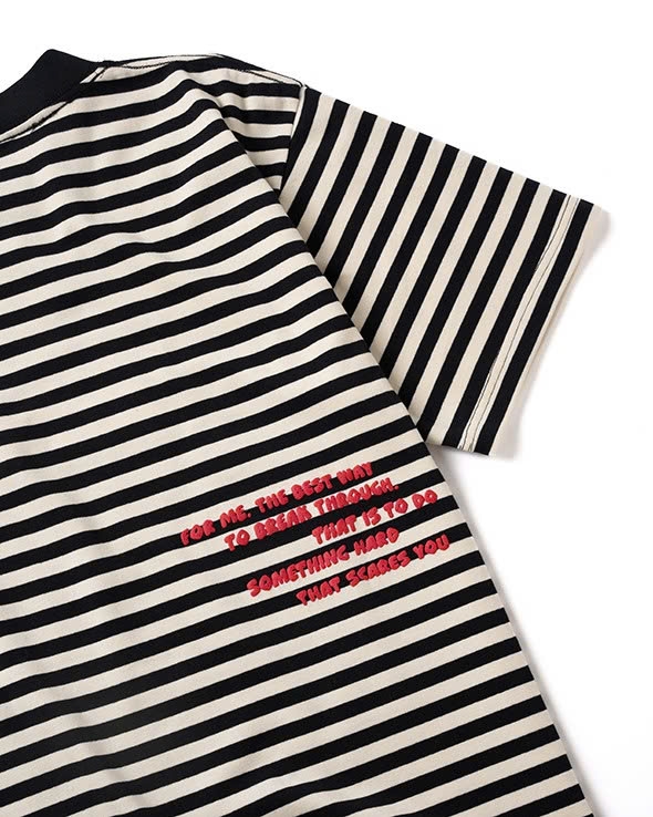 Striped Logo Tee