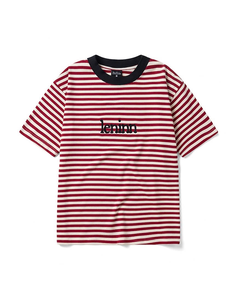Striped Logo Tee