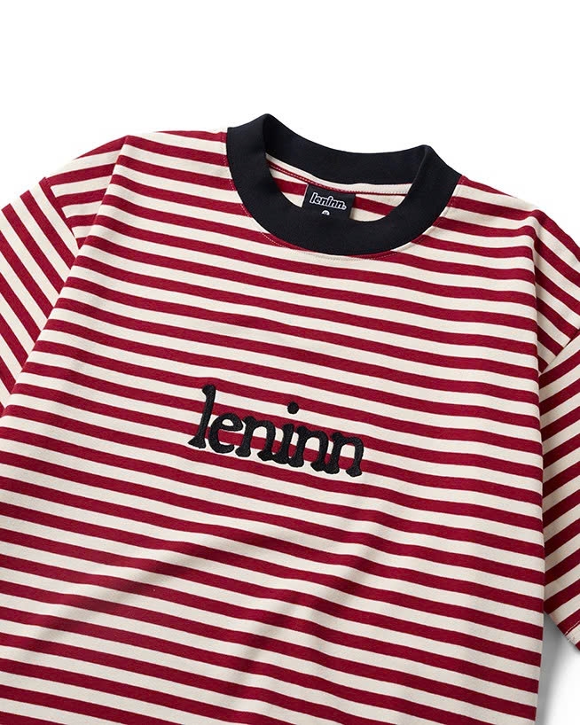Striped Logo Tee